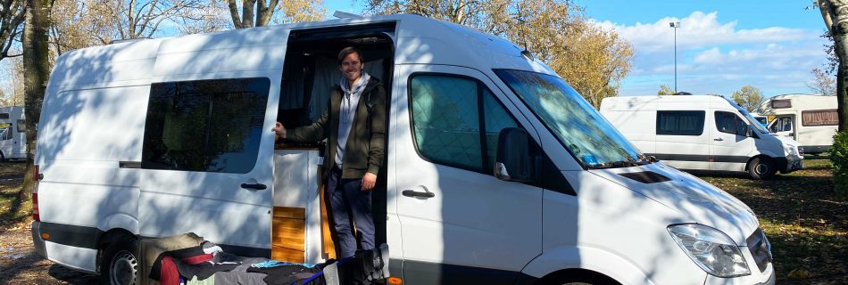 Wäsche waschen im Camper Van